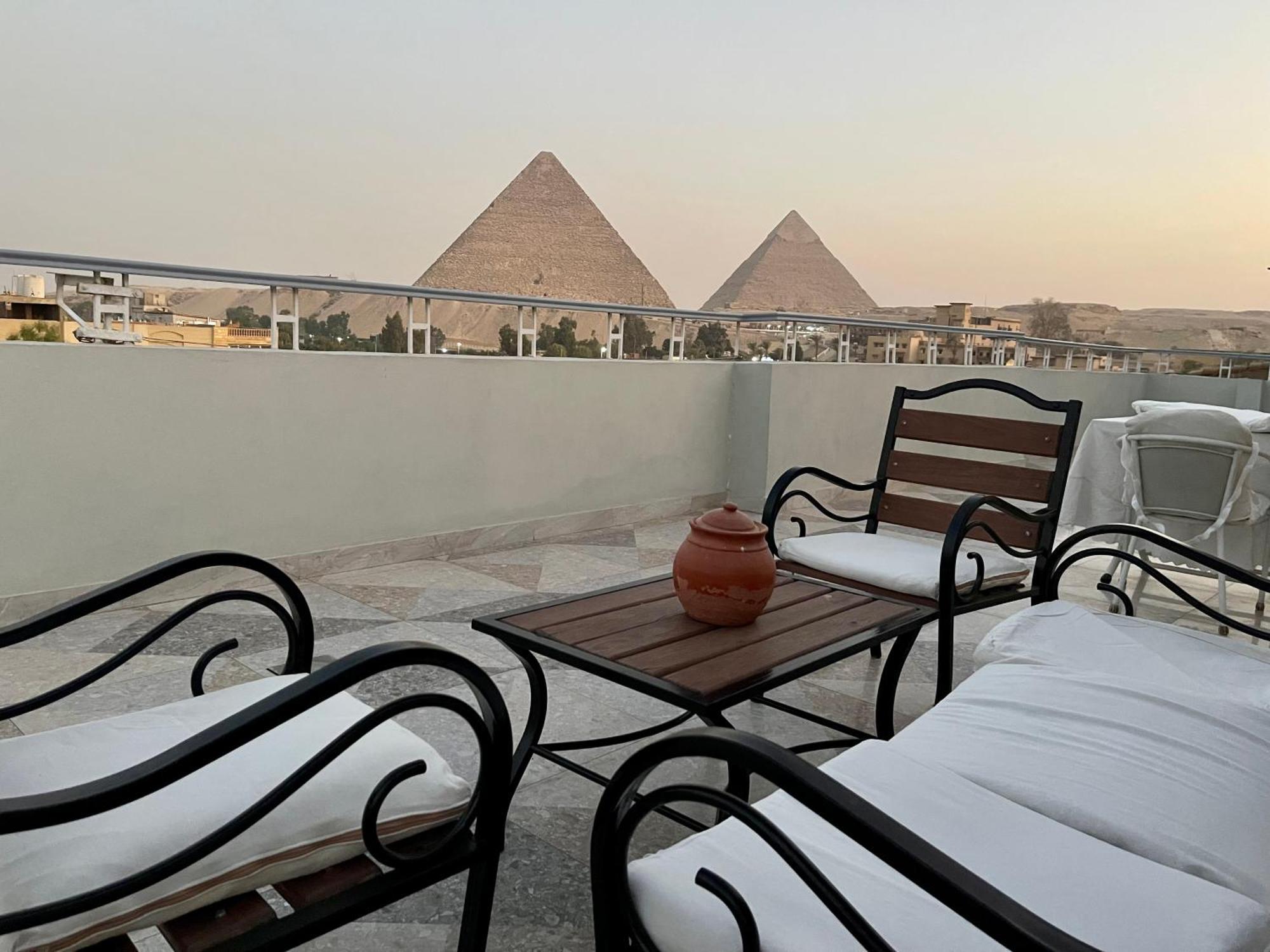 La Perle Pyramids Apartment ไคโร ภายนอก รูปภาพ