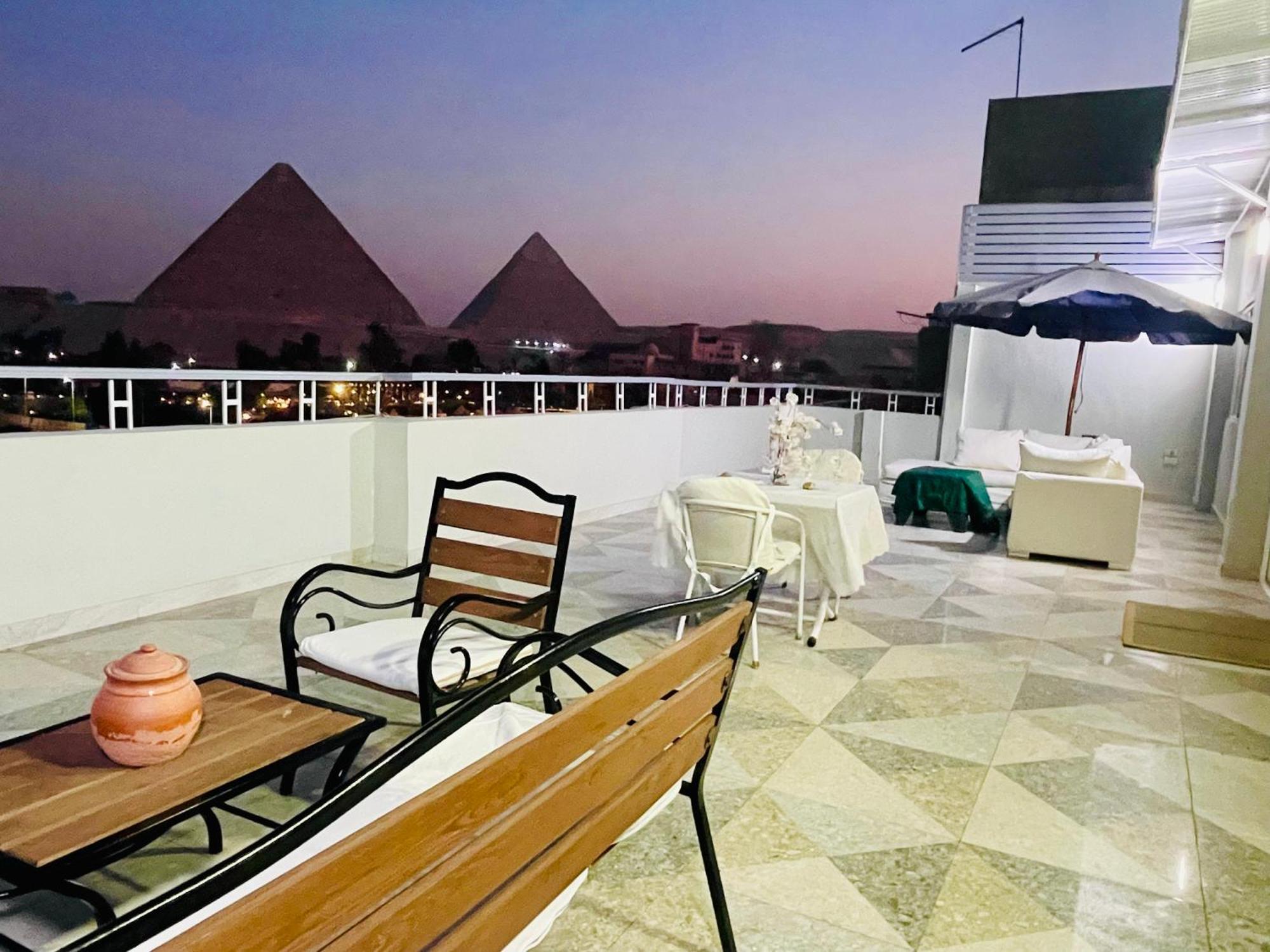 La Perle Pyramids Apartment ไคโร ภายนอก รูปภาพ