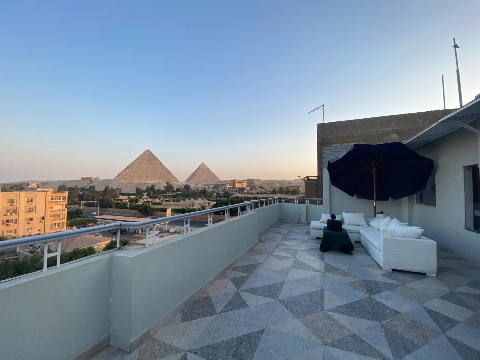La Perle Pyramids Apartment ไคโร ภายนอก รูปภาพ