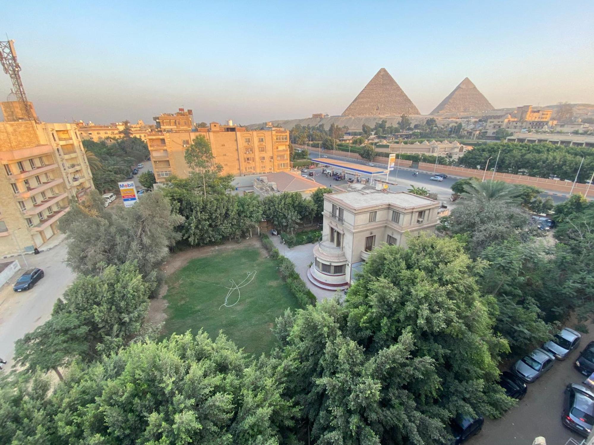 La Perle Pyramids Apartment ไคโร ภายนอก รูปภาพ